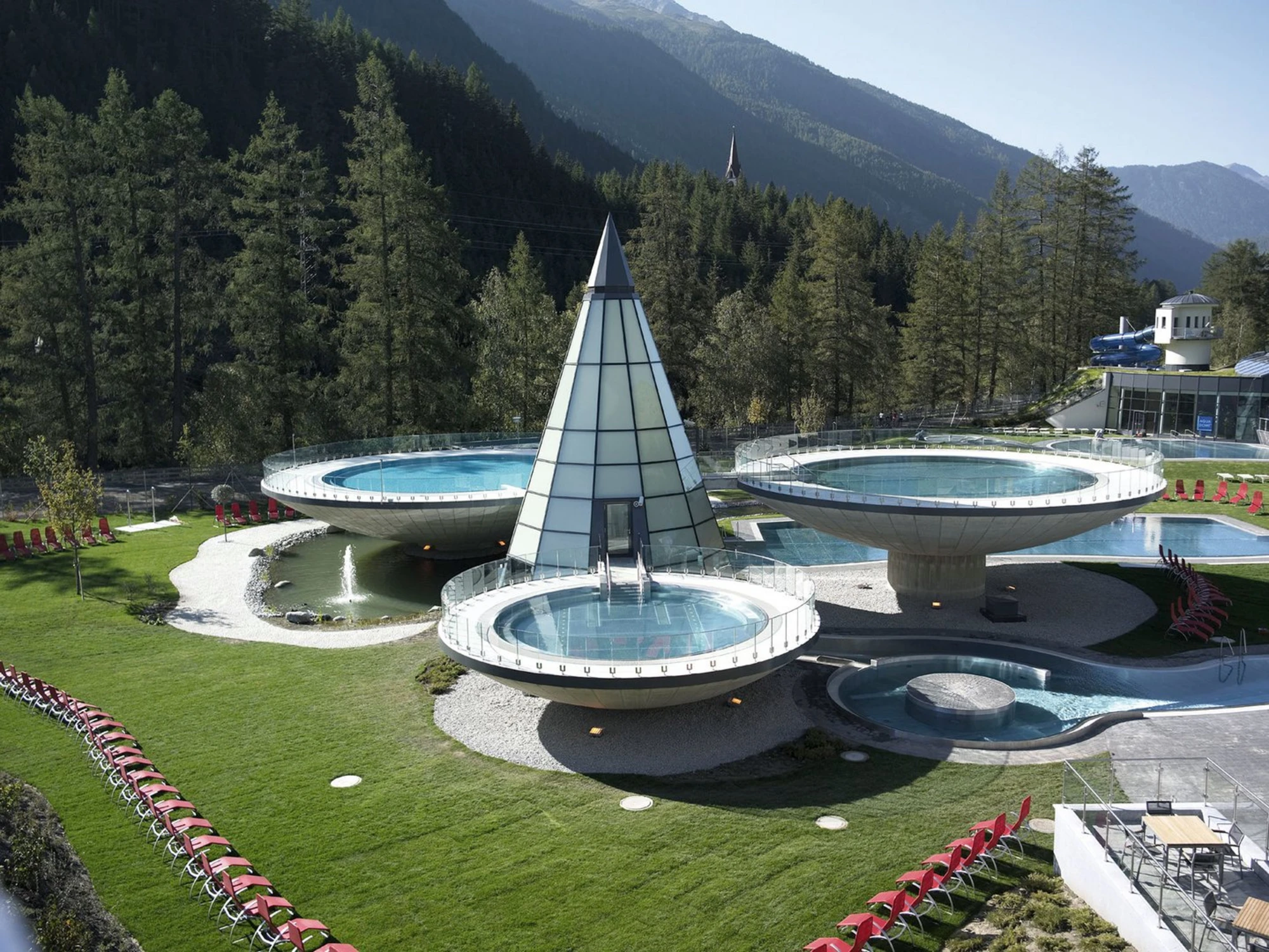 Schwebebecken im AQUA DOME